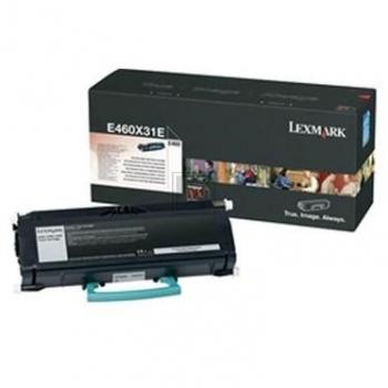 Original Lexmark E460X80G Toner Schwarz