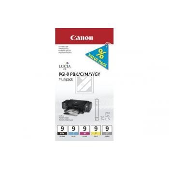 Original Canon PGI9 | 1034B013 Tinte PBK|C|M|Y|GY