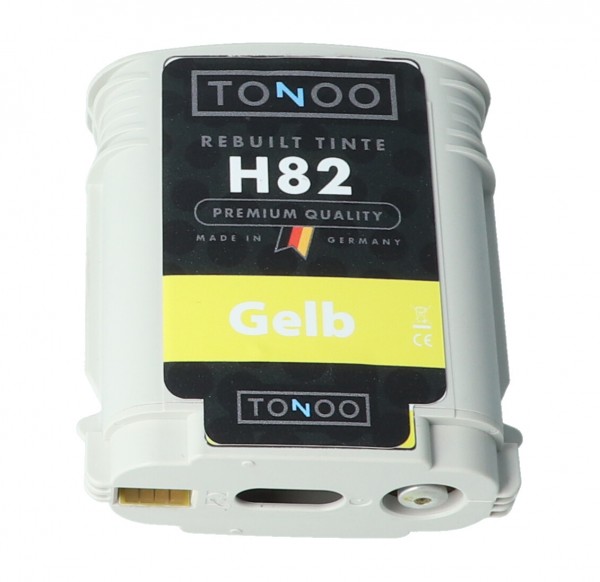 Tonoo® Tinte ersetzt HP 82 | C4913A Gelb XL