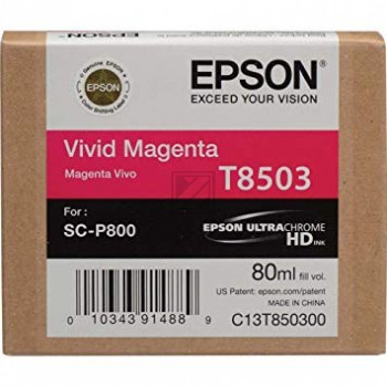 EPSON T8503 Vivid Magenta Tintenpatrone