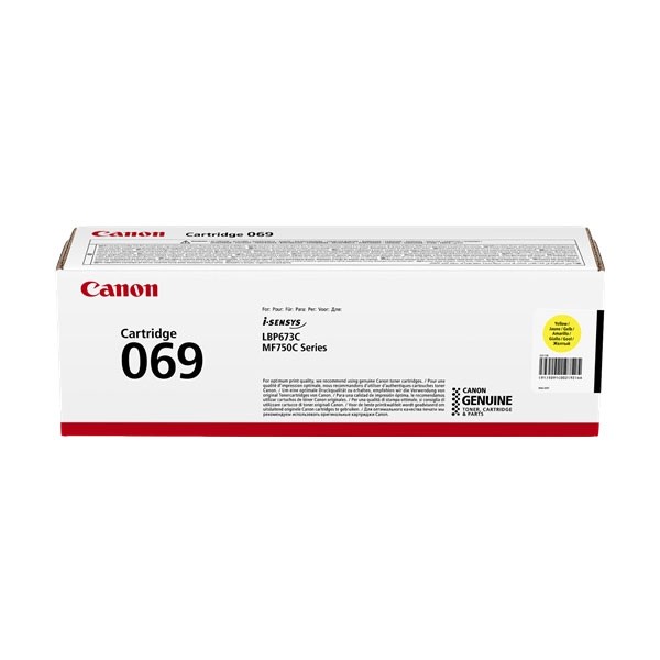 Original Canon 069 | 5091C002 Toner Gelb