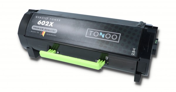 Tonoo® Toner ersetzt Lexmark 602X | 60F2X00 Schwarz XXL