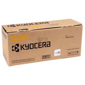 Original Kyocera TK5345Y / 1T02ZLANL0 Toner Gelb