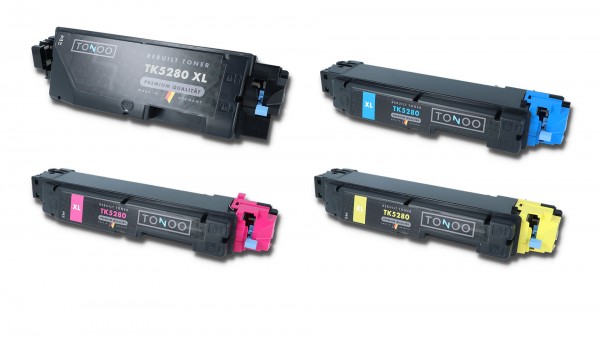 Tonoo® Toner ersetzt Kyocera TK5280 Spar Set XL