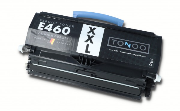 Tonoo® Toner ersetzt Lexmark E460X11E Schwarz XXL