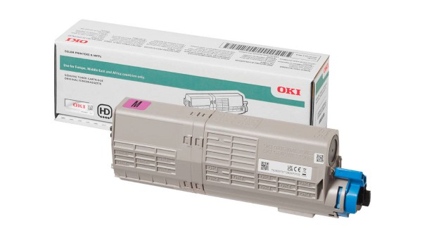 Original OKI 46490622 Toner Magenta ( A-Ware )