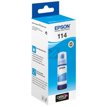 EPSON 114/T07B2 cyan Tintenflasche
