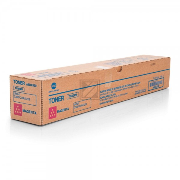 Original Konica Minolta TN324M | A8DA350 Toner Magenta