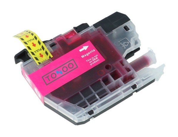 Tonoo® Tinte ersetzt Brother LC421XLM Magenta XL