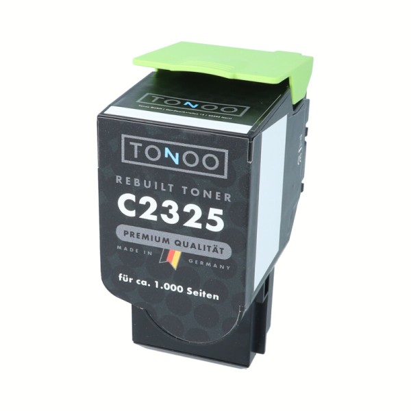 Tonoo® Toner ersetzt Lexmark C2320K0 Schwarz