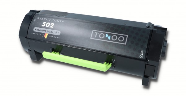 Tonoo® Toner ersetzt Lexmark 50F2000 | 502 Schwarz