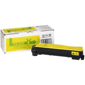 Original Kyocera TK550Y / 1T02HMAEU0 Toner Gelb