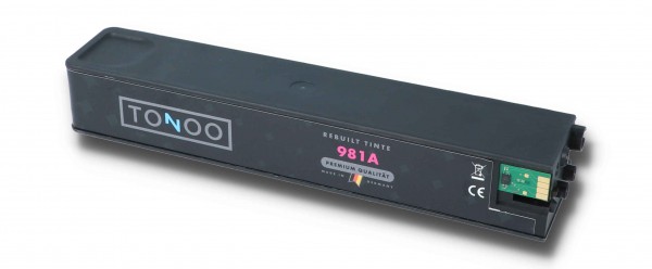 Tonoo® Tinte ersetzt HP J3M69A | 981A Magenta
