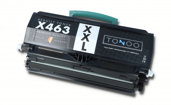 Tonoo® Toner ersetzt Lexmark X463X11G Schwarz XXL