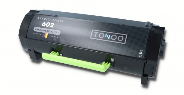 Tonoo® Toner ersetzt Lexmark 602 | 60F2000 Schwarz