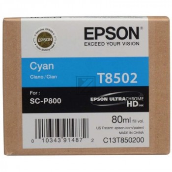 EPSON T8502 cyan Tintenpatrone