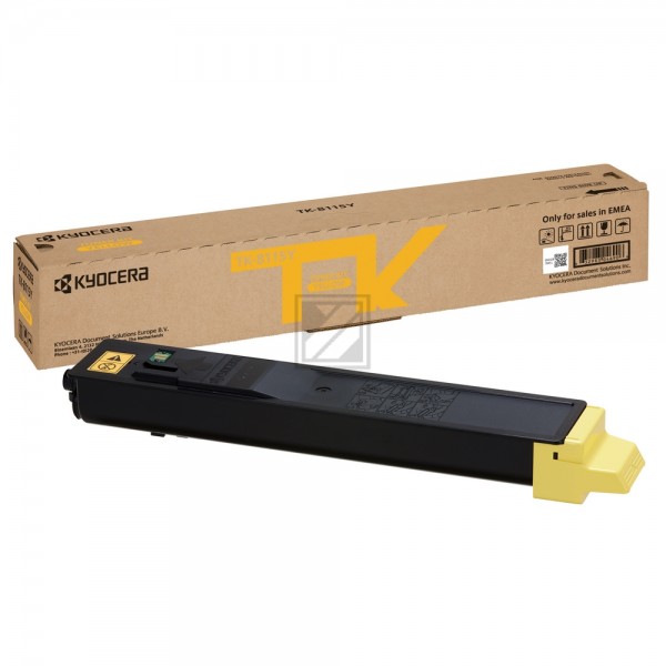 Original Kyocera TK8115Y / 1T02P3ANL0 Toner Gelb