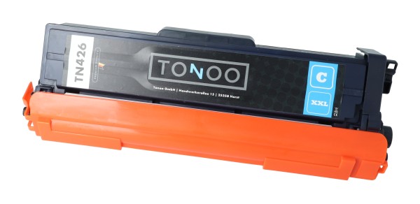Tonoo® Toner ersetzt Brother TN426C Cyan XXL