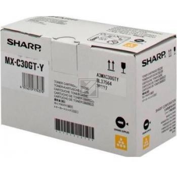 SHARP MXC30GTY gelb Toner