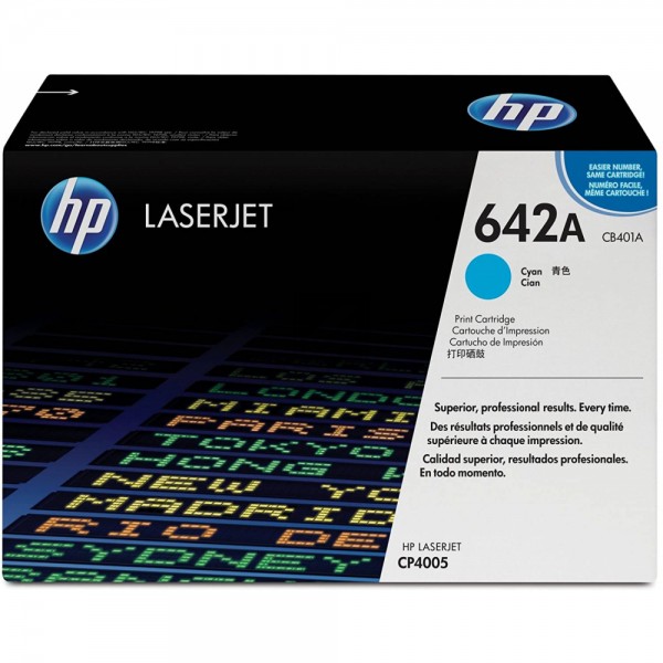 Original HP CB401A / 642A Toner Cyan