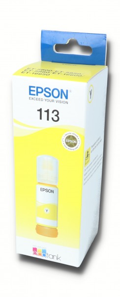 Original EPSON 113/T06B4 gelb Tintenflasche