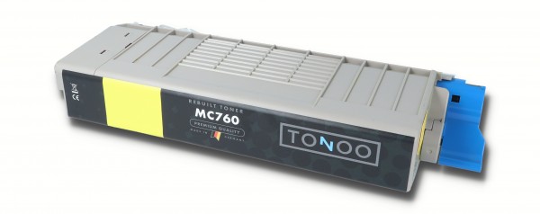 Tonoo® Toner ersetzt OKI MC760 | MC770 | MC780 | 45396301 Gelb