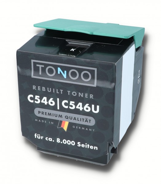 Tonoo® Toner ersetzt Lexmark C546U1KG Schwarz XXL