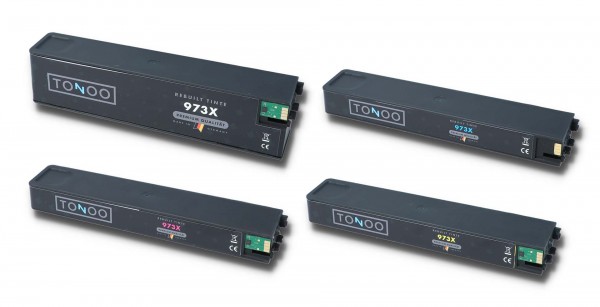 Tonoo® Tintenpatronen ersetzt HP 973X Spar Set XL