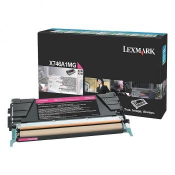 Original Lexmark X746A1MG Toner Magenta