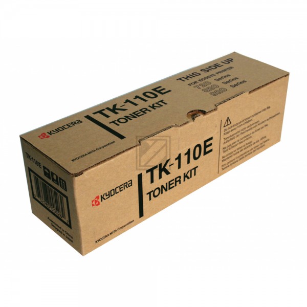 Original Kyocera TK110e / 1T02FV0DE1 Toner Schwarz