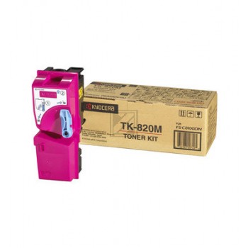 Original Kyocera TK820M / 1T02HPBEU0 Toner Magenta