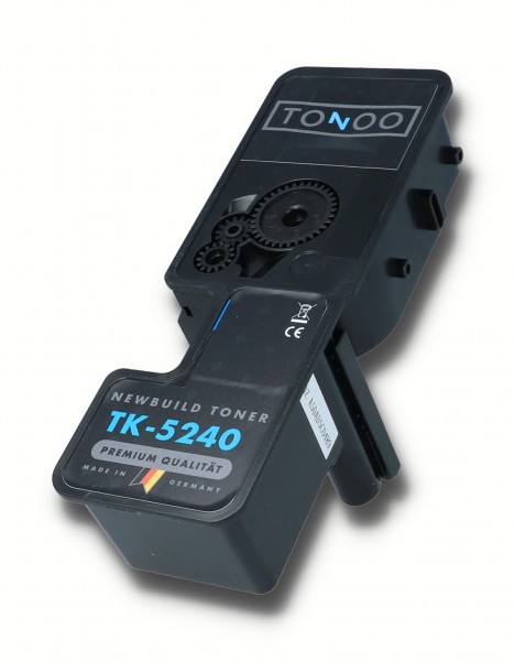 Tonoo® Toner ersetzt Kyocera TK5240C Cyan