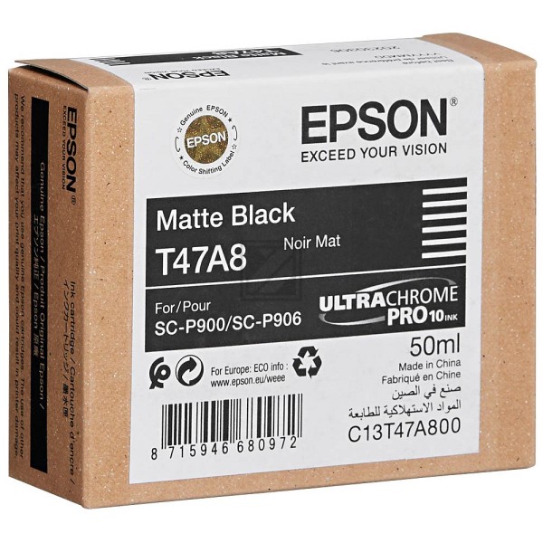 EPSON T47A8 mattschwarz Druckerpatrone