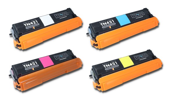 Tonoo® Toner ersetzt Brother TN421 Spar Set