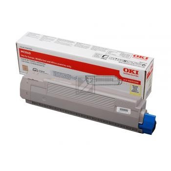 Original OKI 44059209 Toner Gelb