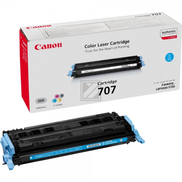 Canon 707 C cyan Toner