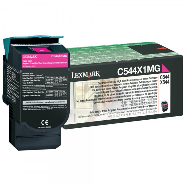 Original Lexmark C544X1MG Toner Magenta XL