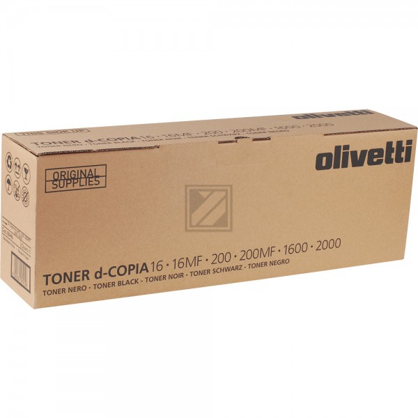 Original Olivetti B0446 Toner Schwarz