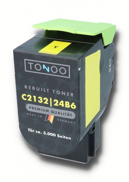 Tonoo® Toner ersetzt Lexmark 24B6010 Gelb