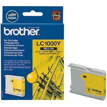 Original Brother LC1000Y Tinte Gelb