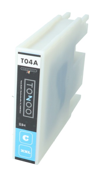 Tonoo® Tinte ersetzt Epson T04B2XL | C13T04B240 | Cyan XL