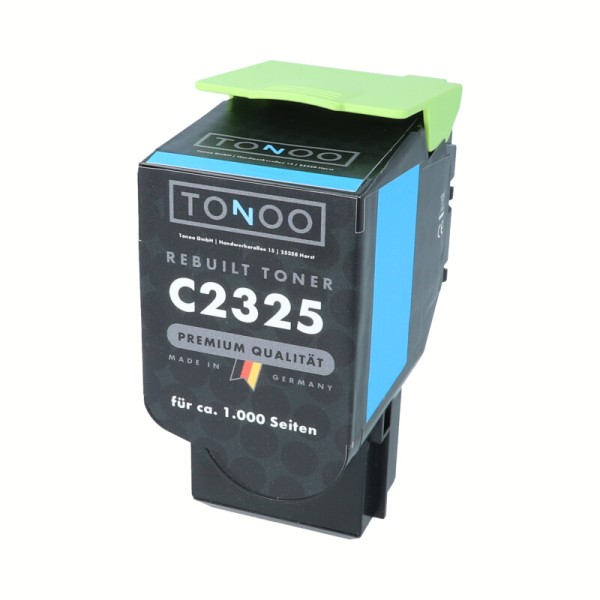 Tonoo® Toner ersetzt Lexmark C2320C0 Cyan