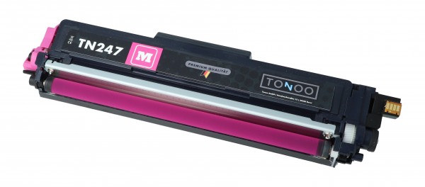 Tonoo® Toner ersetzt Brother TN247M | XL | Magenta