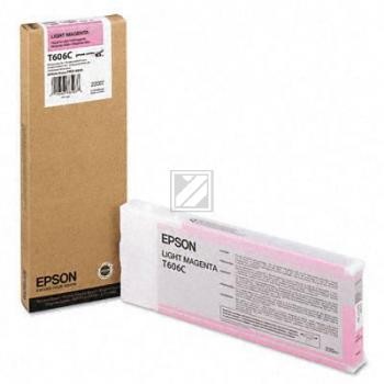 EPSON T606C light magenta Tintenpatrone