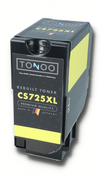Tonoo® Toner ersetzt Lexmark 74C2SY0 Gelb XL
