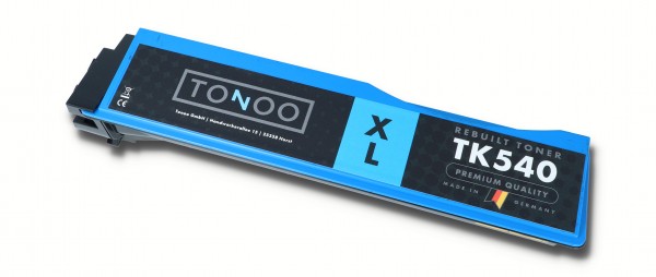 Tonoo® Toner ersetzt Kyocera TK540C | FS-C5100dn | Cyan XL