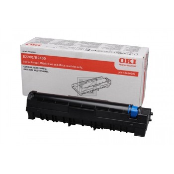 Original OKI 43650302 Toner Schwarz