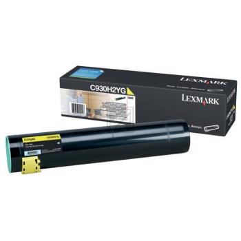 Original Lexmark C930H2YG Toner Gelb