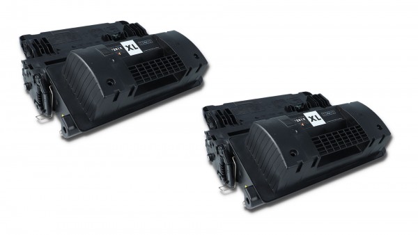 Tonoo® Toner ersetzt HP CF281XD | 81X Schwarz Doppelpack XL