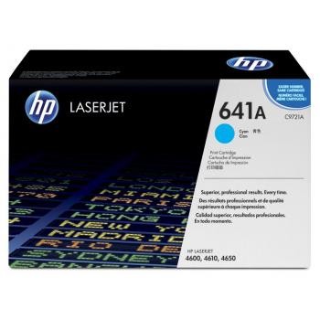 Original HP C9721A / 641A Toner Cyan